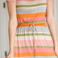 Multi Striped Tie Waist Maxi Dress - FINAL SALE Dresses
