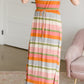Multi Striped Tie Waist Maxi Dress - FINAL SALE Dresses