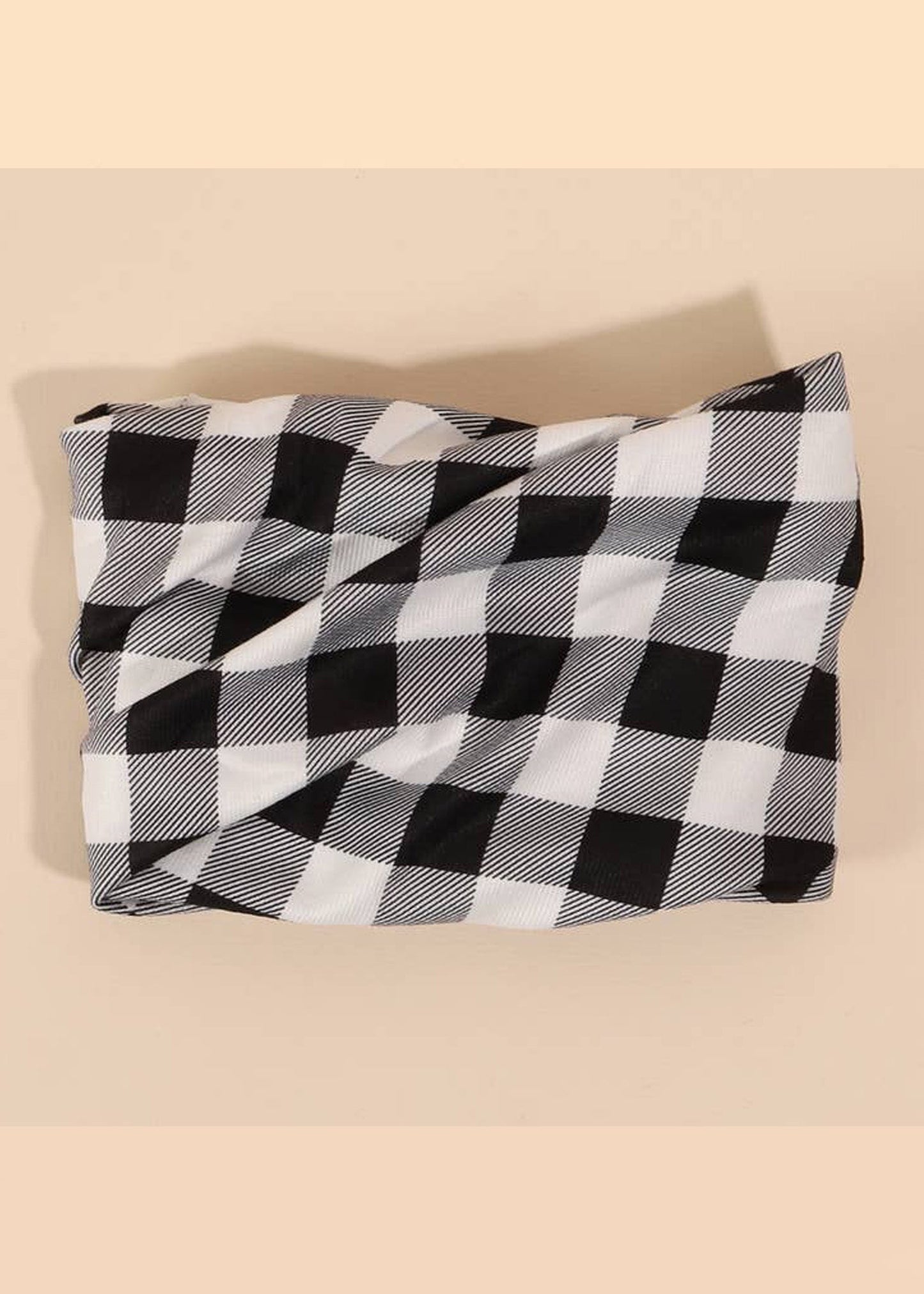 Multi-use Face Covering - FINAL SALE Accessories Black Checkered