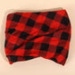 Multi-use Face Covering - FINAL SALE Accessories Red Checkered
