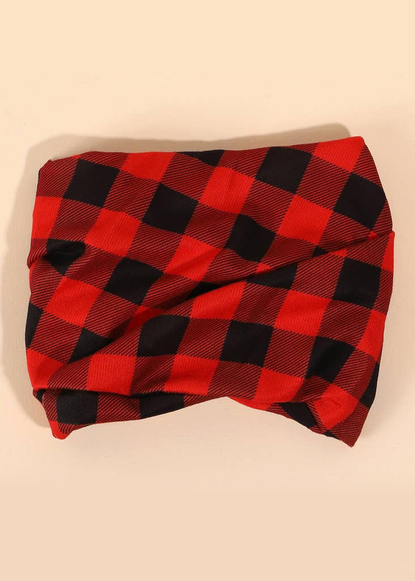 Multi-use Face Covering - FINAL SALE Accessories Red Checkered