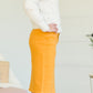 Mustard Classic Denim Midi Skirt - FINAL SALE Skirts