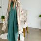 Muted Jade Round Hem T-Shirt Dress Dresses