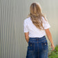 Naomi Medium Wash Long Denim Skirt Skirts