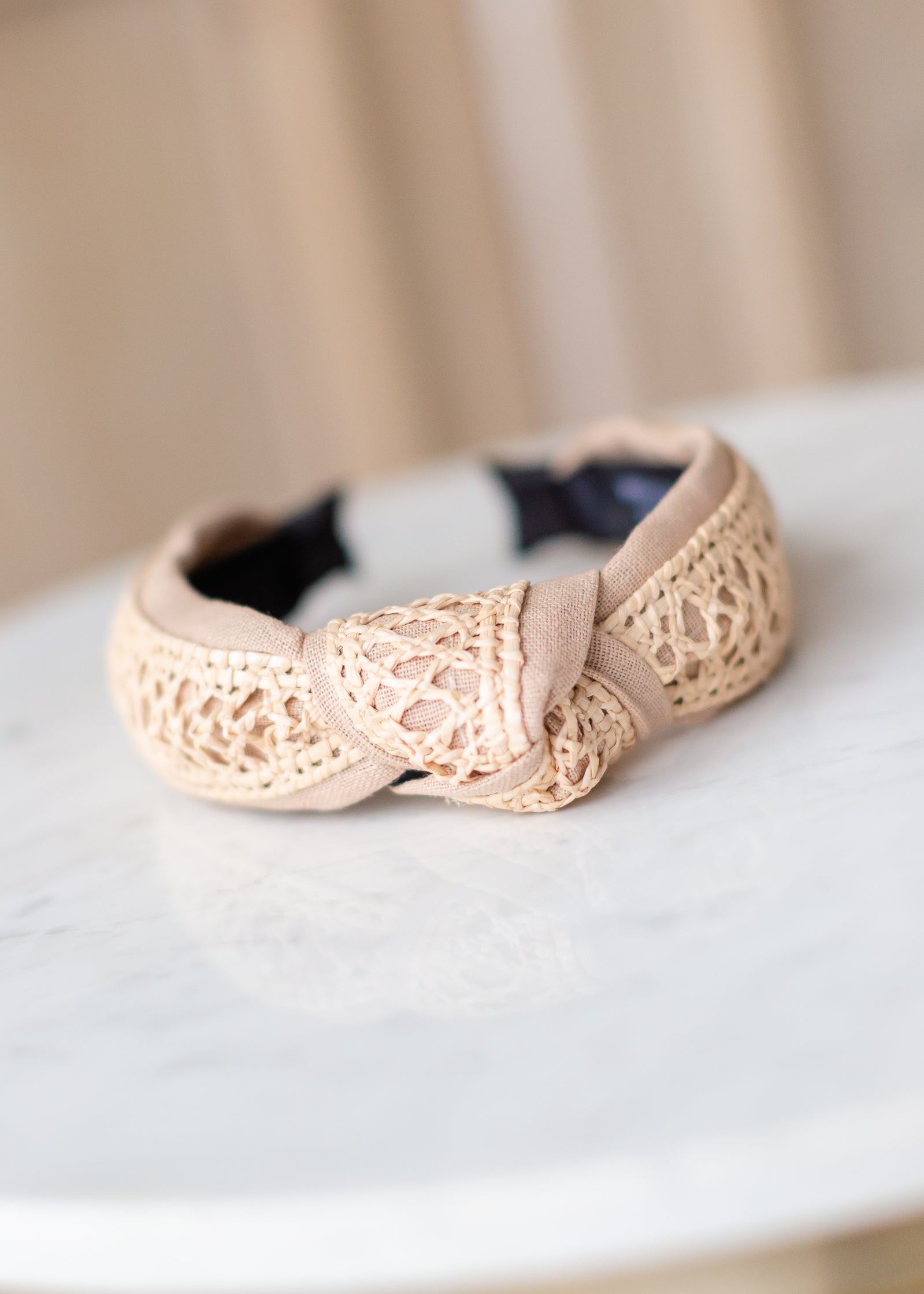 Natural Colored Headbands Accessories Fame Accessories Raffia