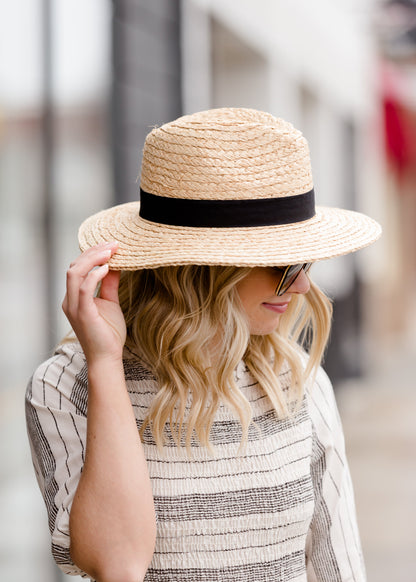 Natural Panama Straw Hat - FINAL SALE Accessories