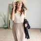 Natural Woven Hat With Ribbon Detail Accessories Fame