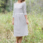 Nautical Stripe Dress - FINAL SALE Dresses