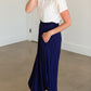 Navy Blue Jersey Maxi Skirt - FINAL SALE Skirts