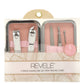 Navy + Gold Leaf 5 Piece Manicure Set Home & Lifestyle
