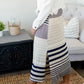 Navy Multi Stripe Maxi Dress Dresses