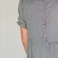 Navy Tiered Gingham Midi Dress -FINAL SALE Dresses