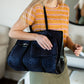 Neoprene Black Leopard Bag Accessories