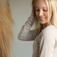Neutral Button Detail Knit Top Tops Doe and Rae