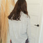 Neutral Cowl Neck Waffle Top Tops Orange Creek/Tea N Rose