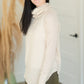 Neutral Cowl Neck Waffle Top Tops Orange Creek/Tea N Rose