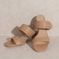 Nicole Buckle Block Heel Shoes Oasis Society