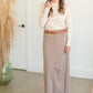 Oatmeal Bubble Long Sleeve Sweater Tops Polagram