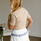 Oatmeal Knit Sweater Top - FINAL SALE Tops