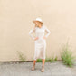 Oatmeal Rib Knit Turtleneck Dress Dresses LUSH