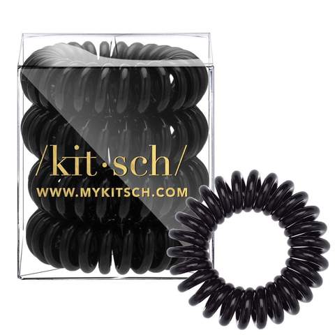 OLD LISTING - Coil Hair Tie Set - FINAL SALE Accessories Black