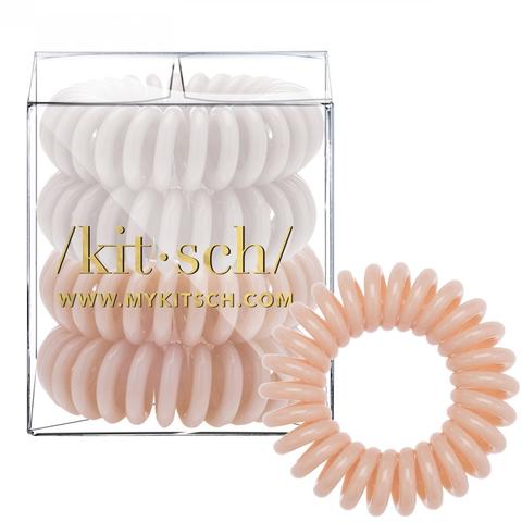 OLD LISTING - Coil Hair Tie Set - FINAL SALE Accessories Nude