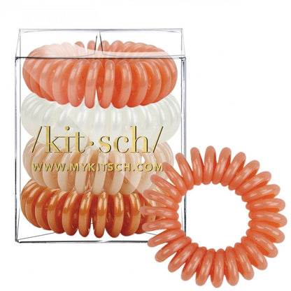 OLD LISTING - Coil Hair Tie Set - FINAL SALE Accessories Rose