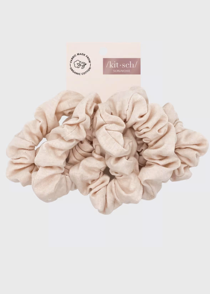 OLD LISTING - Organic Cotton Knit Scrunchies 5pc Accessories