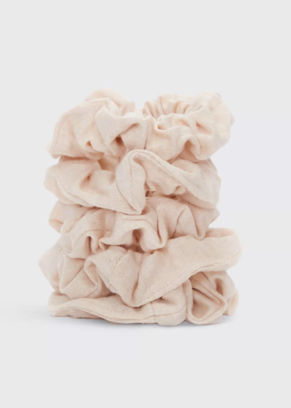 OLD LISTING - Organic Cotton Knit Scrunchies 5pc Accessories