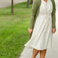 Olive Lightweight Open Ribbed Cardigan - FINAL SALE Layering Essentials
