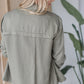 Olive Lightweight Tencel Utility Jacket Shirt Be Cool
