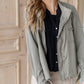Olive Lightweight Tencel Utility Jacket Shirt Be Cool