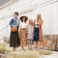 Olive Tiered Maxi Skirt Skirts
