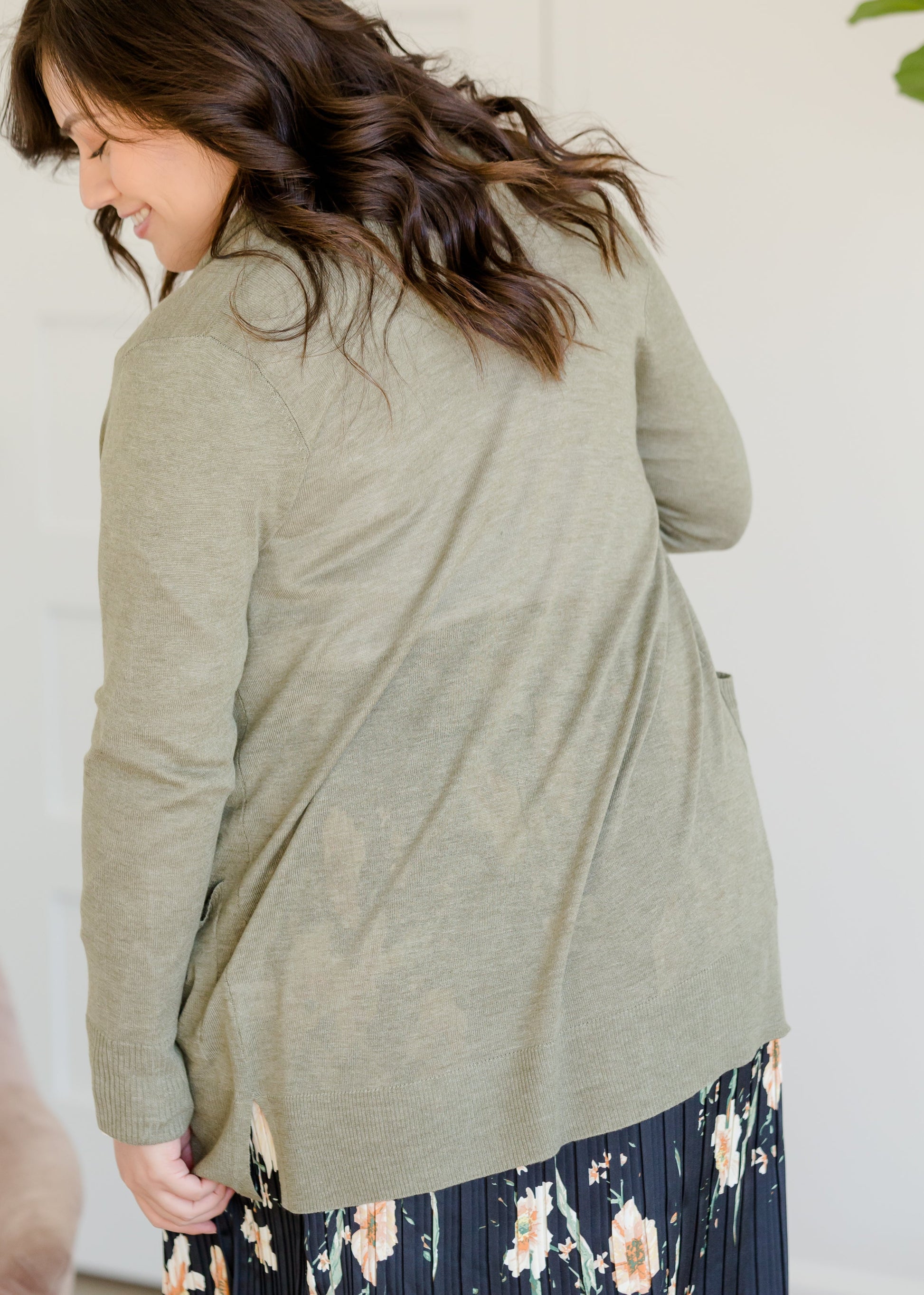 Open Front Light Weight Cardigan - FINAL SALE Layering Essentials