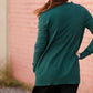 Open Front Long Sleeve Knit Sweater Pocket Cardigan Tops Tea N Rose