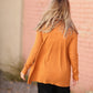 Open Front Long Sleeve Knit Sweater Pocket Cardigan Tops Tea N Rose