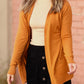 Open Front Long Sleeve Knit Sweater Pocket Cardigan Tops Tea N Rose