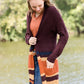 Open Front Long Striped Cardigan Layering Essentials