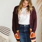Open Front Long Striped Cardigan Layering Essentials
