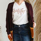 Open Front Long Striped Cardigan Layering Essentials