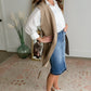 Open Front Sweater Vest with Pockets Shirt Entro