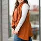 Open Front Vest - FINAL SALE Tops