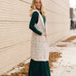 Open Knit Hooded Vest - FINAL SALE Tops