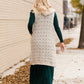 Open Knit Hooded Vest - FINAL SALE Tops