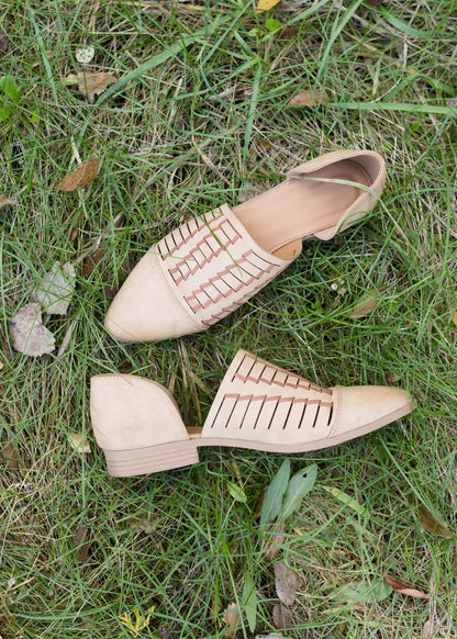 Open Shank Strappy Ballerina - FINAL SALE Shoes