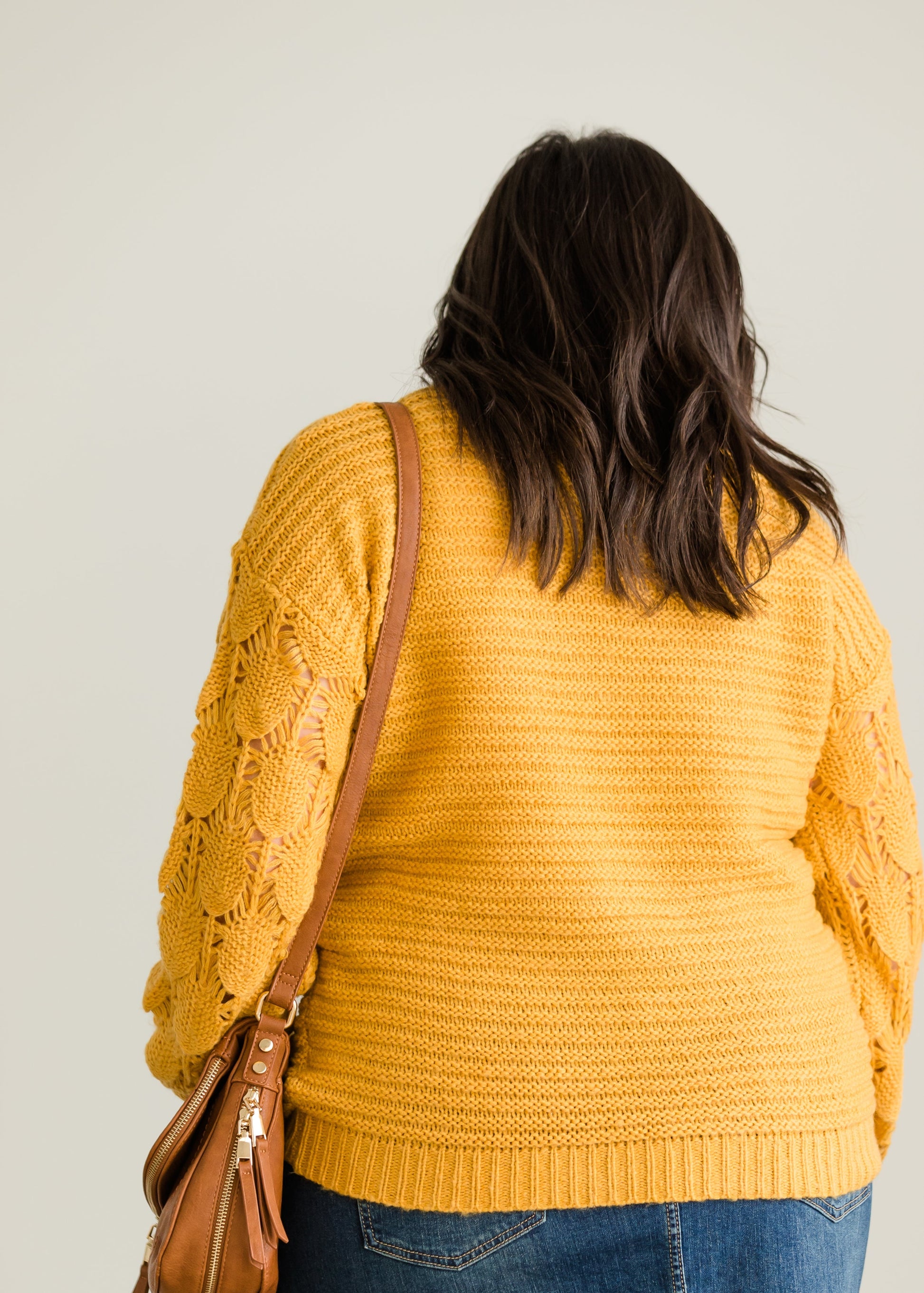 Open Weave Cable Knit Sweater - FINAL SALE Layering Essentials