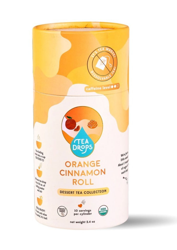 Orange Cinnamon Roll Tea Drops Home & Lifestyle