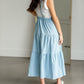 Overall Ruffled Maxi Dress Dresses Polagram & BaeVely