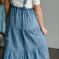 Overall Ruffled Maxi Dress Dresses Polagram & BaeVely