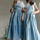 Overall Ruffled Maxi Dress Dresses Polagram & BaeVely
